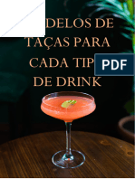 Ebook Tipos de Taças para Cada Drink Oficial