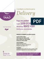 cardapio-TAKO Delivery