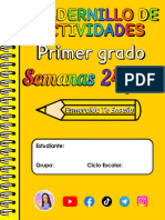 ? 1° S24-S25 - CUADERNILLO DE ACTIVIDADES ? Esmeralda Te Enseña ? ANEXOS?