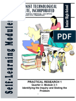 Practical Research I Q3 Module 3.1