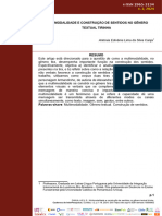 Multimodalidade e Construção de Sentidos No Gênero Textual Tirinha