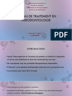 Le Plan de Traitement en Parodontologie DR DEFFOUS 1