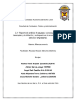 Reporte - Evidencia 3.1 Macroeconomia