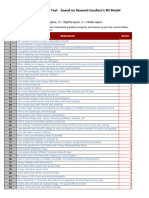 Psychometric Questionnaire - Medha