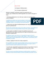 1.1 Cuestionario Cap. 1 Globalización y Empresa Multinacional