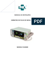 Oximetro de Mesa Vs2000e LCD Colorido MD 1