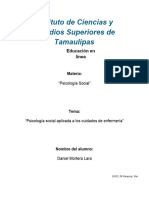 Psicología Social Aplicada A Los Cuidados de Enfermería