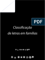 Famílias Tipográficas