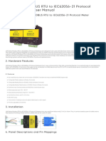 LKM Series Modbus Rtu To Iec62056 21 Protocol Meter Gateway User Manual