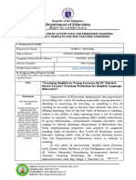 Action Plan or ReAP or JEL or Impact Project Template For Non Teaching Personnel