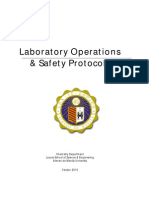 Laboratory Operations Safety Protocols v2010