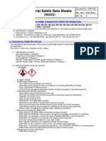 CSW-0021 MSDS GMAW (Mild Steel and High Tensile Strength Steel) (영문) - 2023.08.22