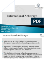 International Arbitrage