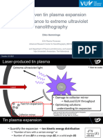 Laser-Driven Tin Plasma Expansion With Relevan