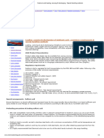 Sulphuric Acid Loading, Carrying & Discharging - Special Handling Methods