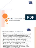 Cours PHP ConnexionBDD