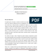 FICHA DE APOIO-Descontos Financeiros