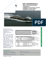 MV Aderinsola Current Spec