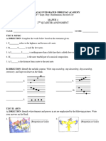 2ND QUARTER - MAPEH 4 (9 Copies)