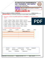 Ficha #04 - Palabras Esdrujulas y Sobresdrujulas