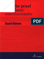 Derecho Penal Sobre Bases Constitucionales Daniel Rafecas