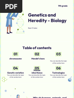 Genetics and Heredity - Biology - 9th Grade