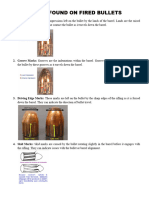 Marks Found On Fired Bullets and Cartridges