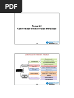 Tema 3.2 - Conformado de Materiales Metálicos (Ciencia de Materiales Upc)