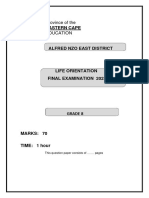 2023 Lo Grade 8 Final Exam Final 17 October 2023