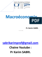 Macroéconomie K. SABRI