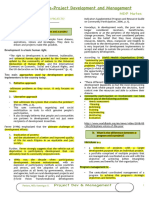 NDP - Notes - Social Welfare Project Devt and Management - 2023 - Complete With Appendices