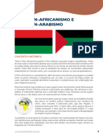 Pan-Africanismo e Pan-Arabismo