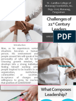 Challenges of 21st Century Leaders