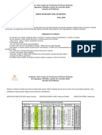 Tarefa de Reconto (Kida, 2009)