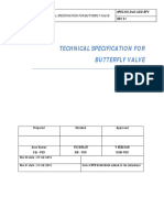 Butterfly Valves Specification Rev 01