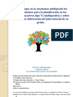 1metodología en La Enseñanza Multigrado Los Procedimientos para