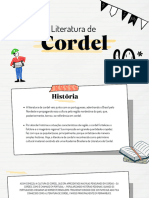 Literatura de Cordel APRESENTACAO