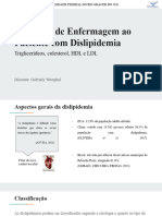 Cuidados de Enfermagem Ao Paciente Com Dislipidemia