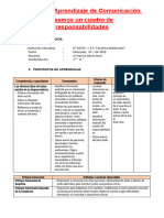 Sesion de Aprendizaje de Comunicacion - 05.04.2023