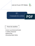 TP Commande Des Système