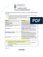 Programs and Procedures To Mitigate The Impact of El Nino Phenomenon