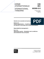 IEC 60300-3-5-2001 Application Guide - Reliability Test Conditions and Statistical Test Principles