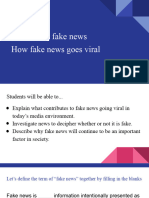 IGCSE GP - Fake News