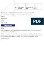 Form, Structure, and Sense (Easy) Answers