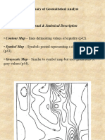 Summary of Geostatistical Analysis