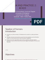 AC415 Lecture Slides - Taxation of Farmers and Miners1