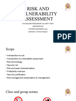 Risk and Vulnerability Assessment