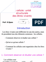 2 - La Cellule, Unité Structurale Des Êtres Vivants