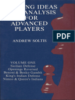 Soltis - Andrew - Opening - Ideas - and - Analysis - For - Advanced - Player Vol 1