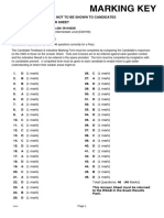 Answers New Intermediate Exam Paper